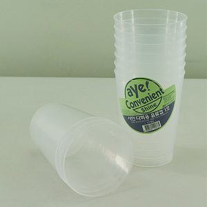 다회용 음료컵1호10P/20P- 야유회 캠핑 장례식 일회용 여행  소풍 물컵