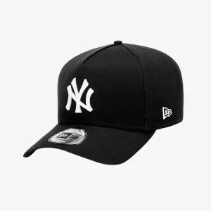 갤러리아 뉴에라 공용 K프레임 MLB 뉴욕양키스 베이직 화이트 온 블랙 볼캡(1