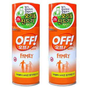 오프-에어로졸150ml x2개/모기기피제/모기진드기퇴치