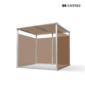 흡연부스 자연환기형 조립식흡연실 반오픈형2mx1mxH2m