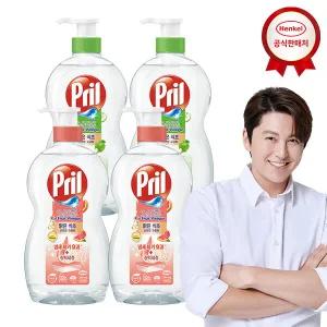 프릴 맑은식초 700mlx4개 주방세제