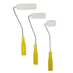 미니로라 1개 유성 페인트 붓 2인치 4인치 6인치