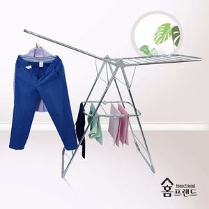 국내 판매량 1위! 홈프랜드 빨래건조대 스테인레스 튼튼한 실내건조대/C-800 2단