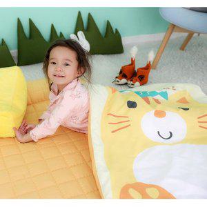 [라이크홈]귀여운 항균 사계절 일체형 어린이집 낮잠이불 야미 [가방형]