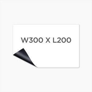 마그피아 고무자석 화이트보드 300x200