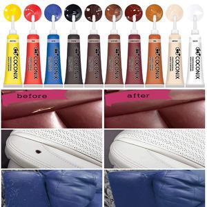 뉴 가죽 보수제 가죽 착색 소파 보수 유성물감 페인트