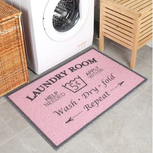 일러스트 코일 현관매트 발코니 베란다