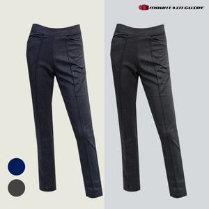 [마운틴가이드]가을 등산복 스판바지 국내산 여성 주름 밴딩바지 PGW-P93-P805