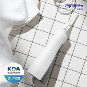 아쿠아픽 AQ-230 휴대용 구강세정기 무선 구강세척기 물치실 국내 대한치과의사협회 공식추천품
