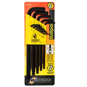 본더스 볼렌치세트 10937 13PC(인치) /육각렌치