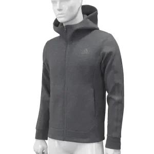 아디다스 프리미엄 니트 후드집업 남자 여자 풀집 긴팔티 그레이 CL0659