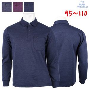 [더맨월드]NA기모22카라티 남자 겨울 국산 긴팔 티셔츠 신사