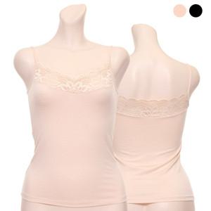 차밍 T/311 여성 소프트터치 레이스 끈나시 런닝/여자/이너속옷