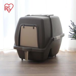 [아이리스] 풀커버 고양이 화장실 삽포함  SSN-530 화이트 브라운
