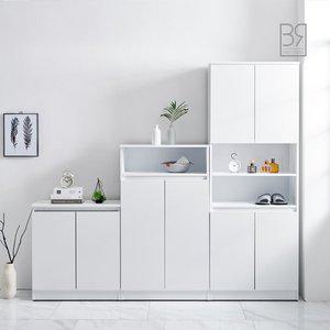 [바로방 가구]히트 LPM 유광 와이드 800 신발장 다용도정리장