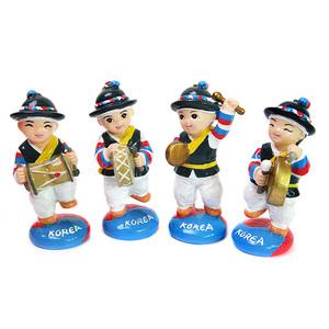 [박씨상방](4종)사물놀이 인형세트