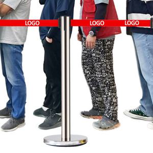 차단봉 벨트차단봉 레드 2m 자동 스텐 안전 가이드라인 바리게이트 바리케이트 통제선 인쇄