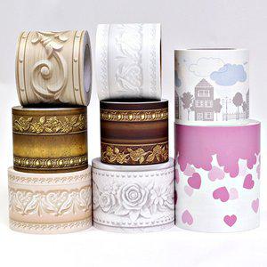 [데코랑]접착식 포인트 띠벽지 띠 몰딩 시트지