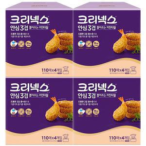 크리넥스 뽑아쓰는 안심키친타올 3겹 110매x4각 4팩