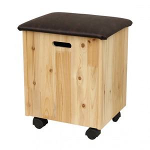 두리코 삼나무원목 콘솔의자 화장대의자 원목의자