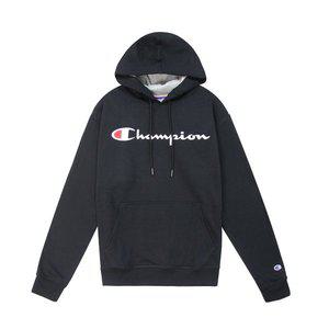 [챔피온] 파워블렌드 기모 후드티 블랙 남성 여성 후디 GF89H-BKC