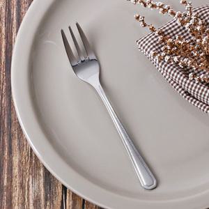 신형 라인 케이크 포크 카페 커트러리 양식기 디너 디저트 스푼