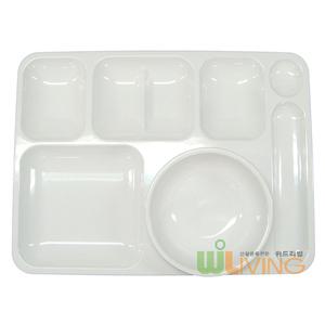 P.C식판 50호/1세트25개/PC식판/폴리카보네이트/급식용/성인용/식당용