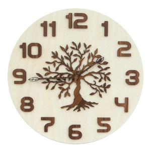 퓨어 버치 앰플 트리 벽시계 무소음 인테리어 벽걸이시계