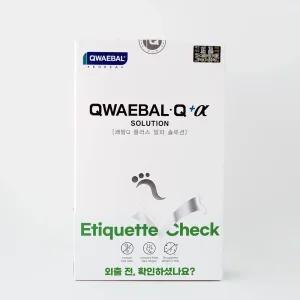 발 피로 회복되는 발냄새제거제 쾌발Q 플러스 알파솔루션 (숲속의향)