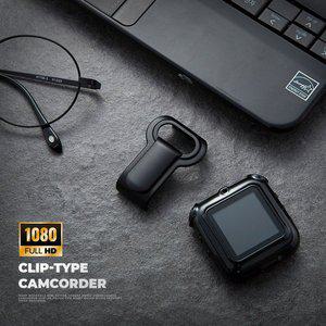 [세이픈]폴리스 클립형 캠코더 RD-6400 (32GB) 초소형 모니터 내장 캠코더, 액션캠코더,바디캠코더