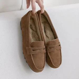 [분홍코끼리] 가죽천재) 심쿵 심플 가죽로퍼(3cm)