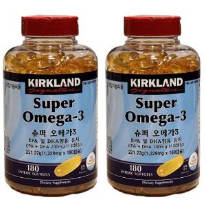 // 커클랜드 슈퍼 오메가3 180캡슐 X 2병