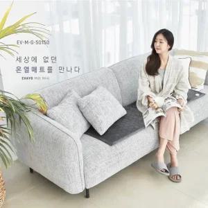 이바요_ EVAYO 프리미엄 DC 카본 온열 매트 미니싱글 쇼파 캠핑용