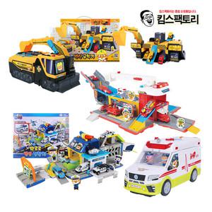뽀로로 변신 자동차 장난감 경찰차 굴착기 구급차 소방차 변신로봇 어린이날 선물