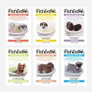 펫에스테 아로마틱 강아지 입욕제 6가지 향