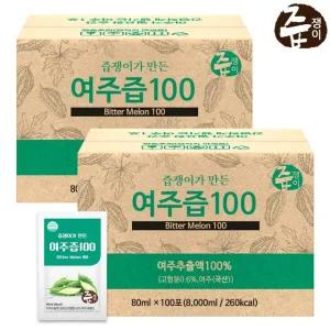 즙쟁이 여주즙 100포 × 2박스 (실속구성)
