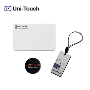 [당일.발송] 유니터치 카드키 하이레버 게이트탑 디지털도어락 걸이형 스티커형 / 키