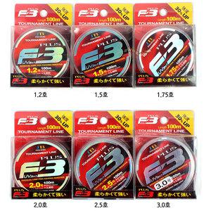 F-3 Plus옥수수 내림줄 1.2-3.0호 모노 100m f3 낚시