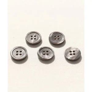 패션스타트 심플 모던 자개단추 15mm_모던그레이 (72544)