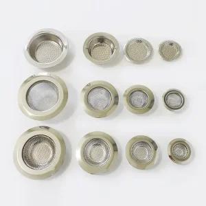 스텐 배수구 거름망 싱크대 욕조 하수구 걸음망 씽크대망 소형 중형 대형