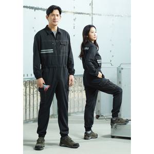 춘추 일체형작업복 [ 지벤 ZB-S2246 ] 스즈끼복 정비복 허리밴딩 암홀메쉬