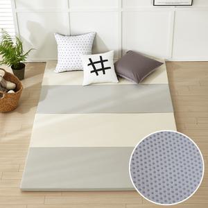 (4단 100x200cm) 논슬립 유아 놀이방 폴더매트 층간소음 거실 방음