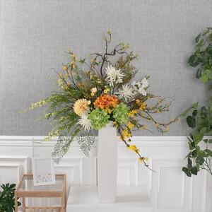 대형 수국 조화 화병 디럭스 매화 Cset 120cm  DIY) 인테리어 꽃 테이블 행사 장식 소품 꾸미기