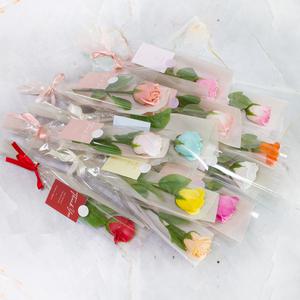 비누꽃 꽃한송이 한송이포장 장미 카네이션 어버이날 스승의날 성년의날 어린이날