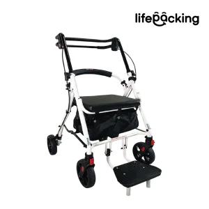 노인 보행보조기 어르신 보행기 할머니 유모차 실버카 어른 성인용 노인용 롤레이터 라온아띠 N플러스