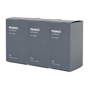 프랑코 분리수거 비닐봉투, 50L, 50매, 3개