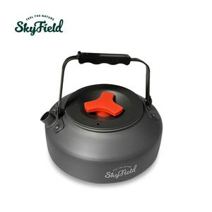 스카이필드 백패킹 주전자 0.7L(국산) SF-KT-018 / 캠핑 경질 알루미늄 티포트 식기 차박 미니 경량 커피 감성