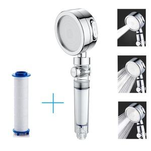 클린바스 3단 온오프 수압상승 샤워기 녹물제거 필터