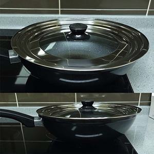 러브송 스텐 멀티커버 중/대 만능 냄비 후라이팬 덮개 뚜껑