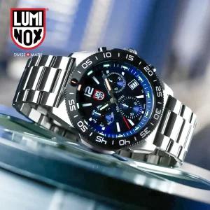 (밴드2종+필름+공구) 루미녹스 퍼시픽 다이버 크로노그래프 XS 3144 다이버워치 본사AS XS.3144